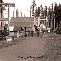 The Barlow Road As It Moves Through Sandy, Oregon